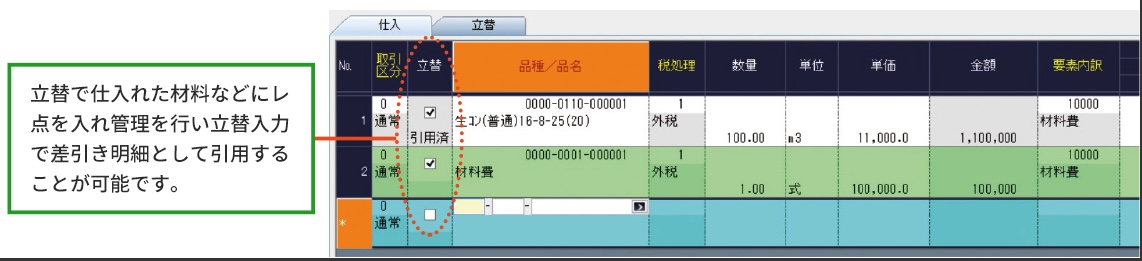 どっと原価3 立替
