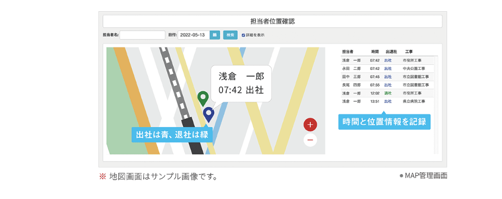 GPS打刻
