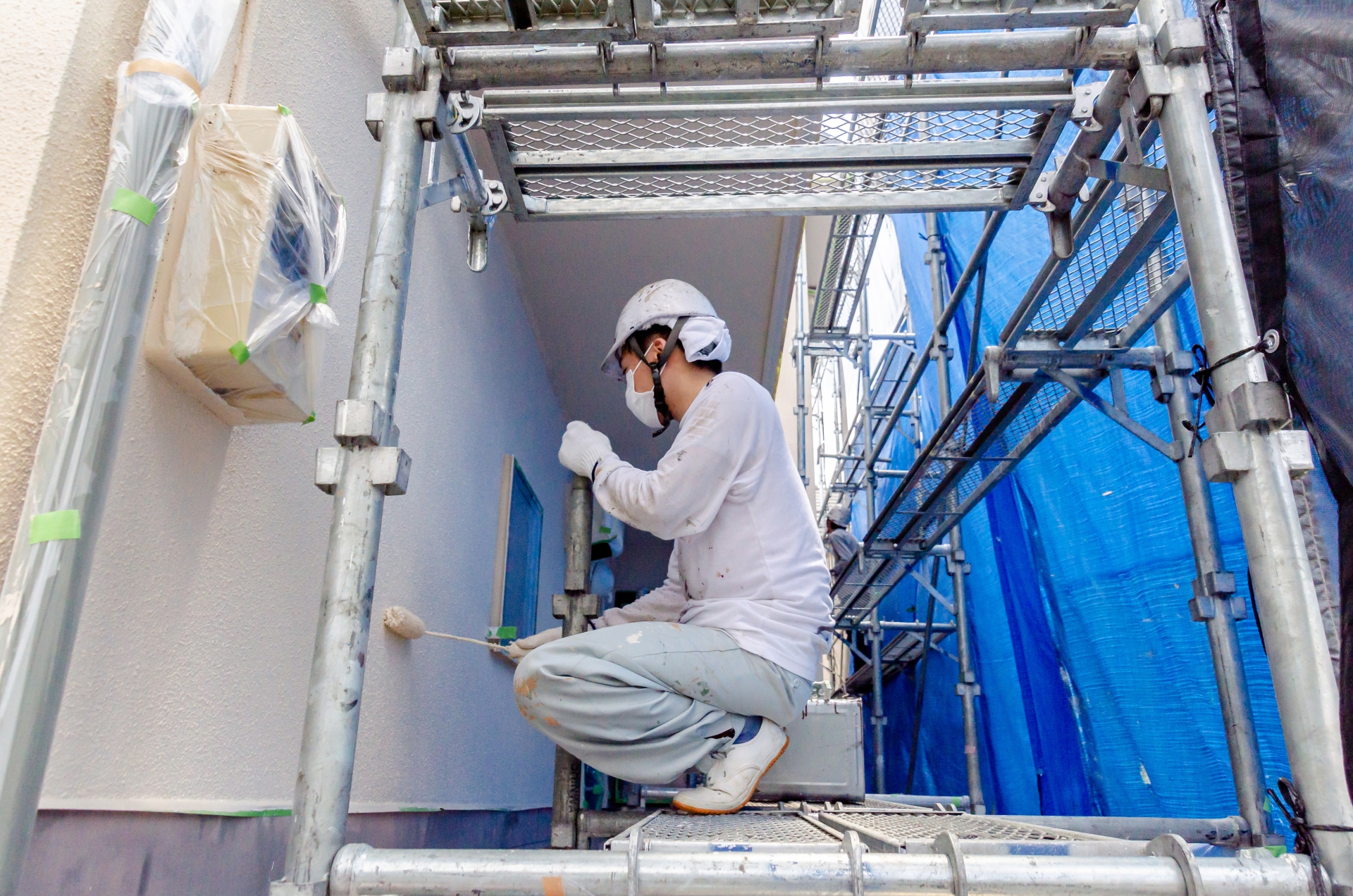塗装工事の工程